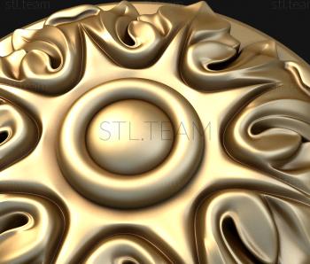 3D model Curved leaves (STL)